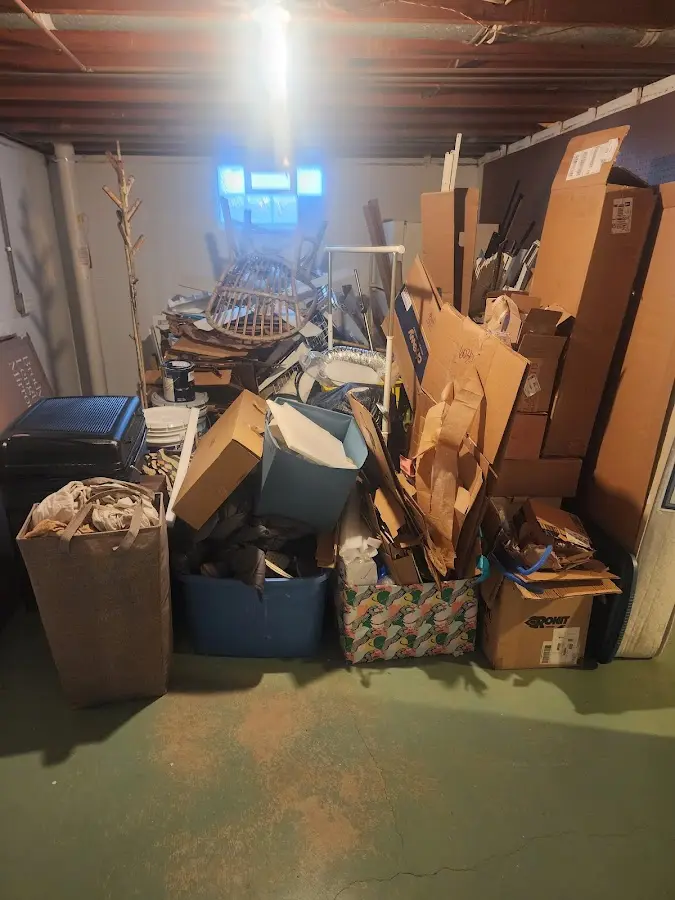 Roll-off dumpster container at job site for Yard Waste Dumpster Rental in Royal Palm Beach